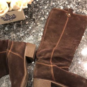 Kate Spade New York boots chocolate brown.